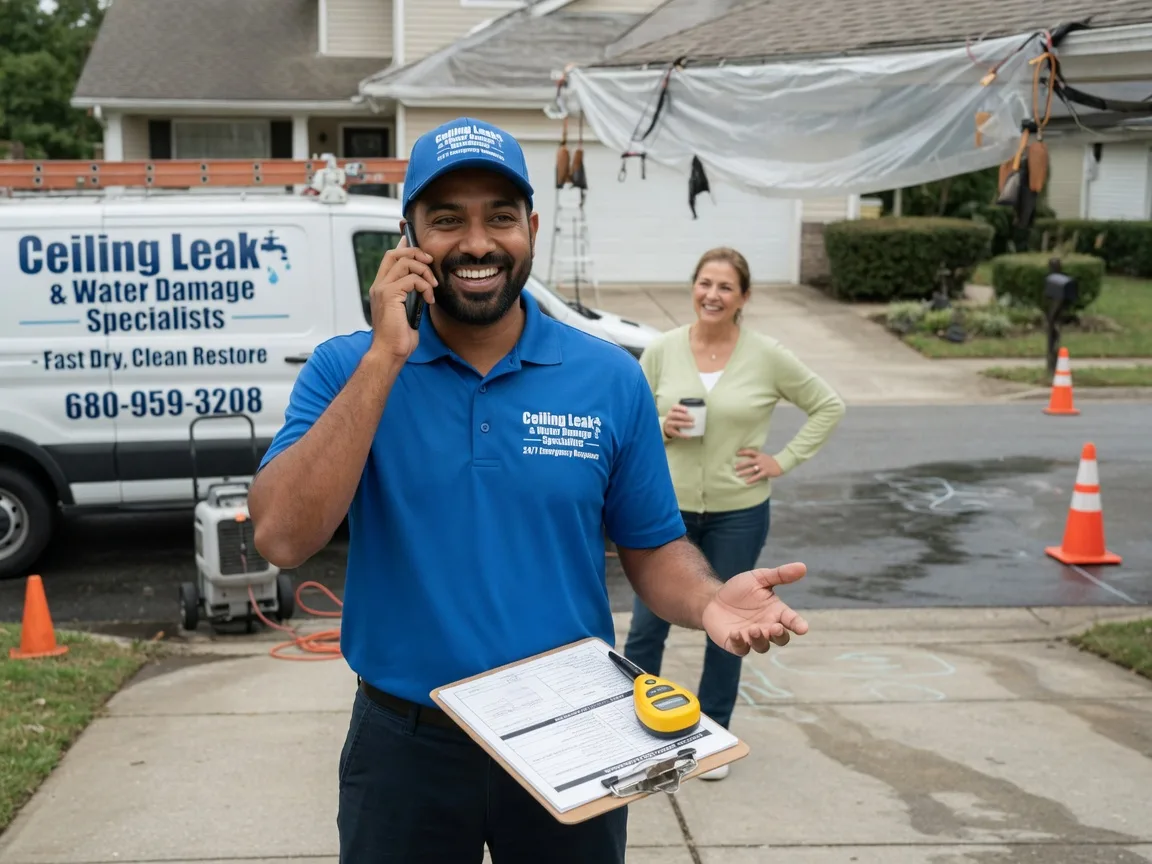 Ceiling Leak Cleanup Kenmare, ND FAQs